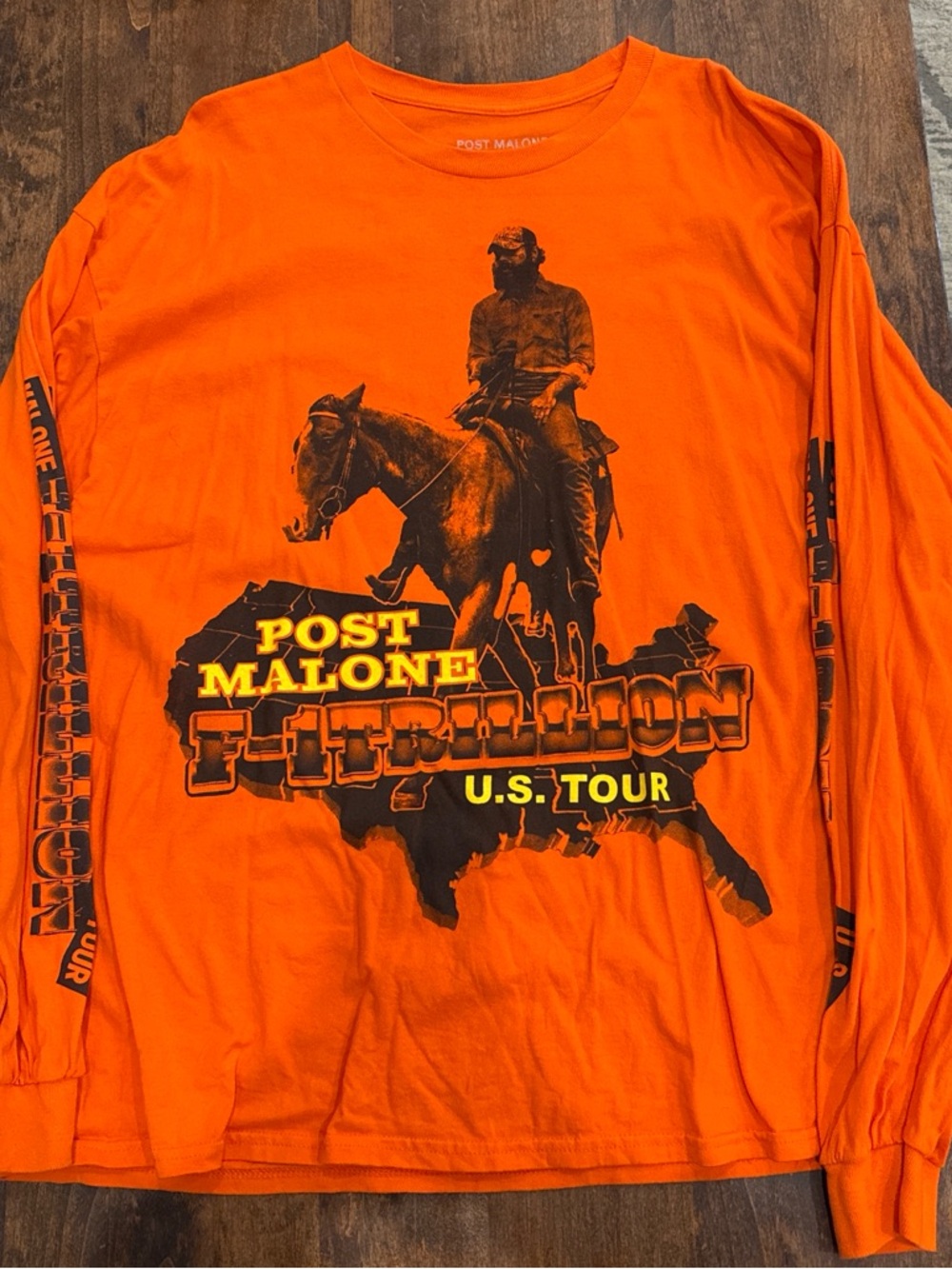 Post Malone tour shirt